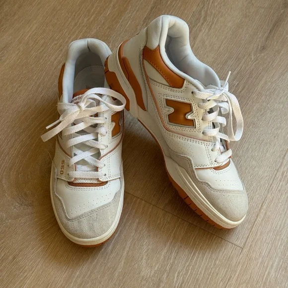 BRAND NEW New Balance 550 Burnt Orange Sneakers - Picture 2 of 6
